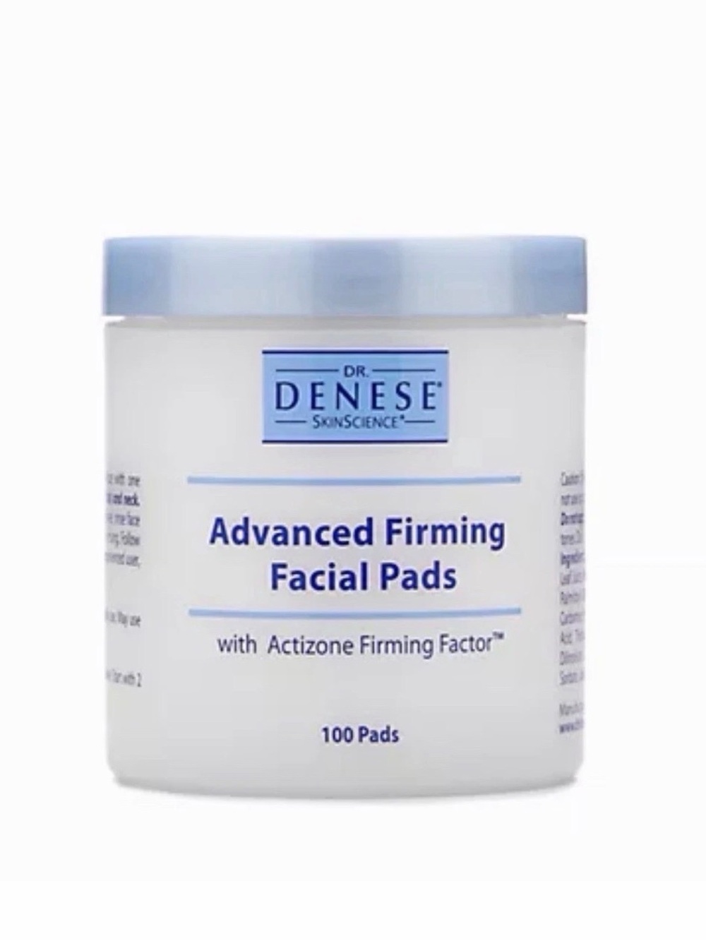 Dr Denese Advanced Firming Facial Pads - 100 ct